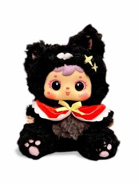 Samuel Moonlight Sonata Plush Pendant Night Cat
